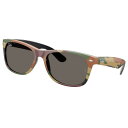 レイバン サングラス RayBan RB2132 6822B1 55□18 ブラック グリーン ダークグレー カモフラ柄 ウェイファーラー NEW WAYFAR...