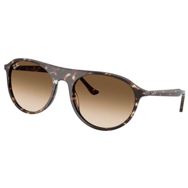 レイバン サングラス RayBan RB2215F 143151 56□19 ブラウン べっ甲柄 グラデーション メンズ レディース 男性用 女性用 度付き 可 Ray-Ban rayban 正規品 UVカット 紫外線対策 紫外線カット おしゃれ シンプル クラシカル 人気 大きめ 日焼け防止 運転 ドライブ 送料無料