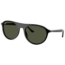 レイバン サングラス RayBan RB2215F 901/31 56□19 ブラック 黒 グリーン カーキ メンズ レディース 男性用 女性用 度付き 可 R...