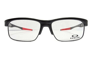 OAKLEY(オークリー)　メガネ　メガネ　CROSSLINK FLOAT EX (クロスリンクフロート EX)　OX3220-0456　col.SATIN BLACK-RED　【交換用レンズキャリア・交換用ステム（テンプル）付き】 オークリー　メンズ　レディース　ビジネス　プレゼント　記念日　贈り物に。