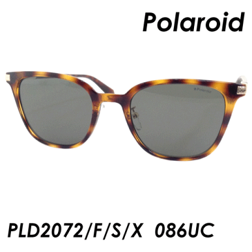 Polaroid（ポラロイド）偏光サングラス PLD2072/F/S/X 086UC 53mm 偏光レンズ DARK HAVANA