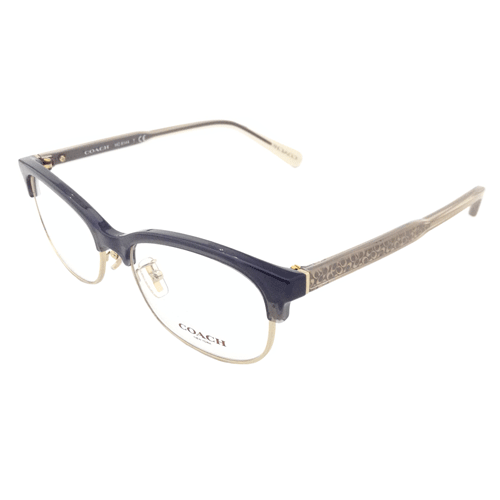COACH(コーチ) メガネ HC6144 col.5566 (Transparent Dark Gray) 53mm 【保証書付き】