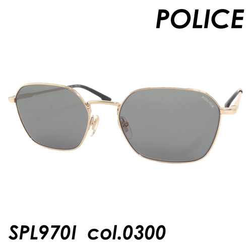 POLICE(ポリス) サングラス TUXEDO SPL970I col.0300 55mm【2020年モデル】