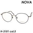 NOVA(mo) Kl H-3101 col.5 [AT-GOLD/BR] 49mm { HAND MADE ITEM