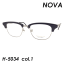 NOVA(ノバ) メガネ H-5034 col.1 [BLACK/SILVER-S] 50mm 日本製 HAND MADE ITEM 新しい技術を加えながら確実に進化しているロングセラー商品 いつの時代も変わることのないシンプルなデザイン。ひとつひとつ新しい技術を加えながら確実に進化しているロングセラー商品です。 伝統的なクラシカルデザインに現代の素材と技術を取り入れたシリーズ。 細身のフロントにテンプルは格子柄のデザインを取り入れています。 量産品としては難しい造りとデザインを追及した、一般製品では味わえない、本物志向のクラシックコンビネーションシリーズ。 Aレンズ横幅:50mm Bレンズ縦幅:37mm Cブリッジ幅:20mm Dフレーム幅:143mm Eテンプル幅:145mm ※実物と多少誤差が出る場合がございます。あらかじめご了承ください。 ブランド名 NOVA(ノバ) 型番 H-5034 フレームカラー C-1(BLACK/SILVER-S) レンズカラー DEMOレンズ※DEMOレンズのままではご使用頂けません。 紫外線透過率 − 可視光線透過率 − 素材 ACETATETITANIUM シェイプ ウェリントン ※専用ケースは付いていませんので当社オリジナルケースをお付けします。 ※こちらの商品は複数店舗で販売しているため、万が一在庫切れの場合はご了承ください。 ※フレームに装着されているレンズはアクリル製デモレンズのため、お度数が必要ない方もこのままではご使用いただけません。 お度数の要、不要にかかわらず、必ず、別途レンズを入れてご使用下さい。 ※照明の加減により画像の色合が実際と異なって見える場合がございます。