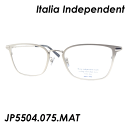 Italia Independent(C^ACfByfg) Kl EDOVARD JP5504.075.MAT 52mm [SILVER MATT]