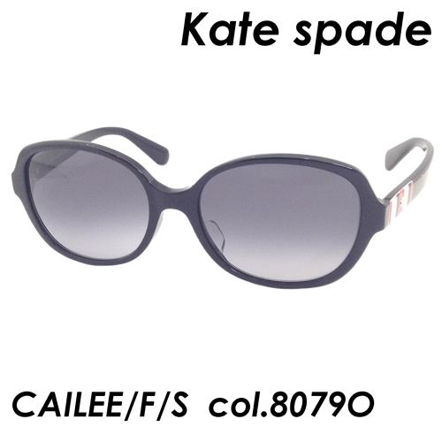 Kate spade(ケイトスペード) サングラス CAILEE/F/S col.8079O [BLACK] 56mm