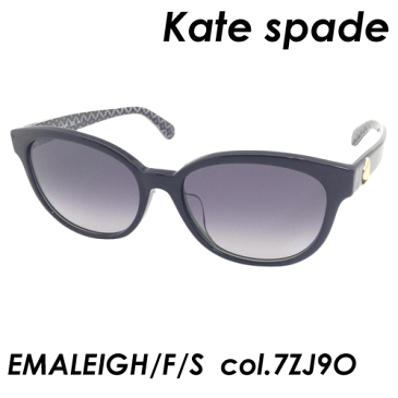 Kate spade(ケイトスペード) サングラス EMALEIGH/F/S col.7ZJ9O [BLACK GREEN] 55mm