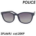 POLICE(ポリス) 偏光サングラス LOUD SPLA69J col.20KP[マットブラック] 53mm 偏光レンズ Polarized Lenses