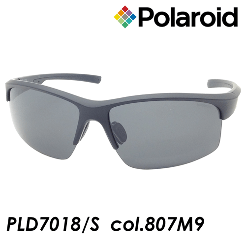 Polaroid(ポラロイド) 偏光サングラス PLD7018/S col.807M9 BLACK 68mm スポーツタイプ UVカット 偏光レンズ