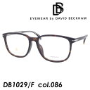 EYEWEAR by DAVID BECKHAM(ACEFA oC frbh xbJ) Kl DB1029/F col.086 HAVANA 54mm