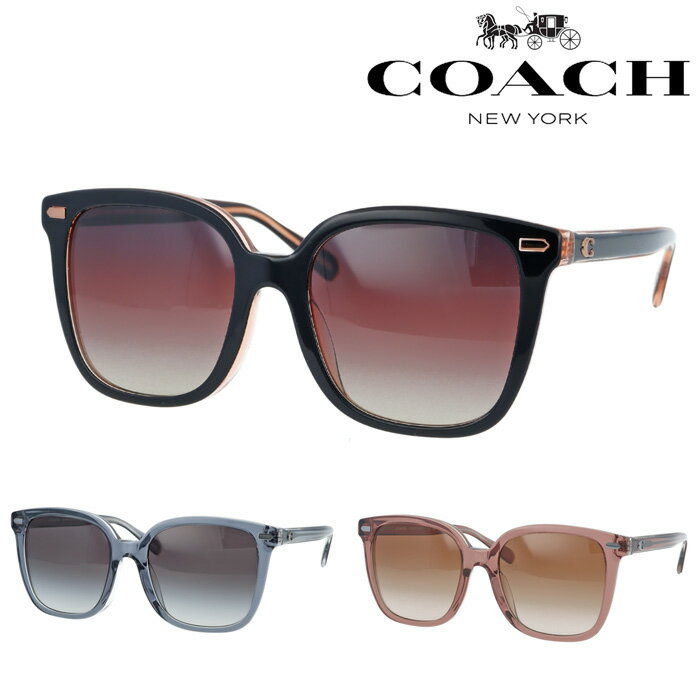 COACH コーチ サングラス HC8381F col.5781E2/57808G/577913 56mm 正規品 保証書付き 3color