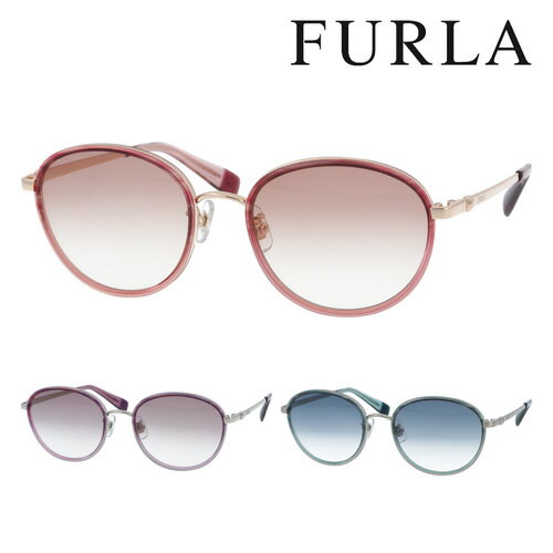 フルラ FURLA フルラ サングラス SFU750J col.02A8/2A8Y/033M 53mm 紫外線 UVカット 3color