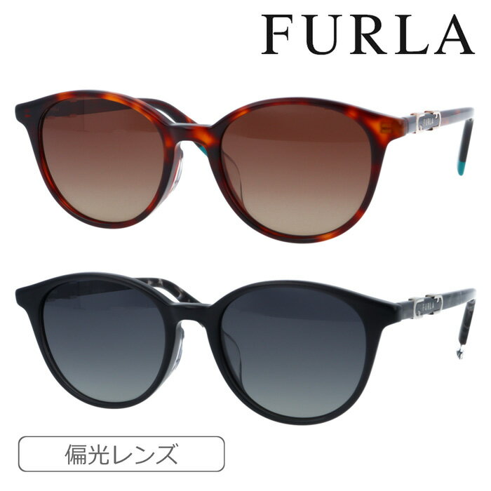 FURLA フルラ 偏光サングラス SFU850J col.745P/90EP 51mm 紫外線 UVカット 2color