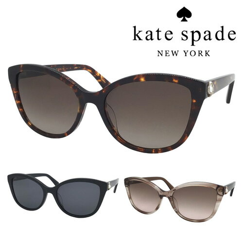 ケイト・スペード ニューヨーク サングラス レディース Kate spade new york ケイトスペード サングラス HENSLEY/G/S col.086HA/807IR/HR3M2 55mm ケイト・スペード ニューヨーク 紫外線 UVカット 3color