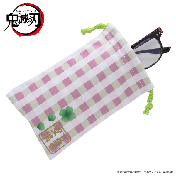 BANDAI(バンダイ) 鬼滅の刃 眼鏡拭き巾着 メガネケース 甘露寺蜜璃 (かんろじみつり)