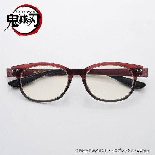鬼滅の刃 PCメガネ 冨岡義勇(とみおかぎゆう) 47mm ブルーライトカット 眼鏡 2