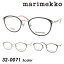 marimekko マリメッコ メガネ Katarina 32-0071-01/02/03 49mm 花柄 ボストン 3color