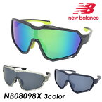 new balance ニューバランス サングラス NB08098X col.1/2/4 134mm ミラー スポーツ 3color