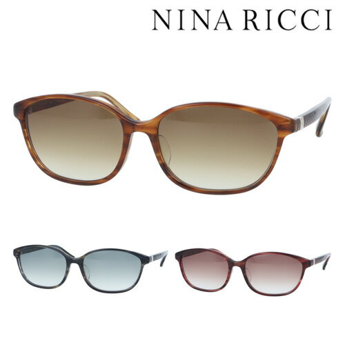 NINA RICCI ニナリッチ サングラス NR27552 col.BR/GR/WI 56mm 日本製 紫外線 UVカット 3color