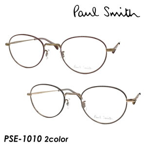 Paul Smith ݡ롦ߥ ᥬ PSE-1010 col.AGDBR / WGWG 47mm  Titanium