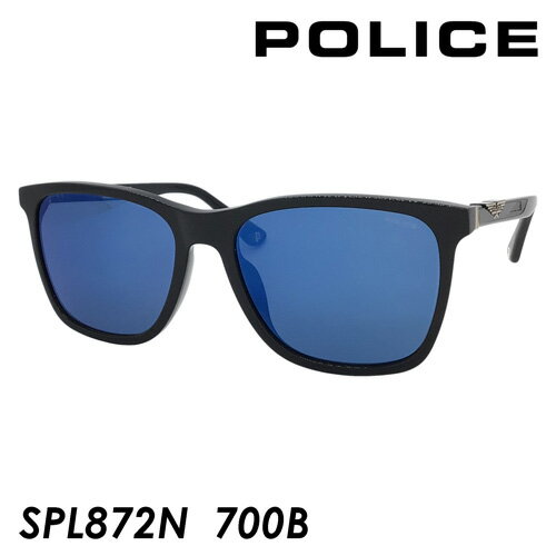 POLICE ポリス サングラス ORIGINS1 SPL872N col.700B 56mm ブラック 映画 メンインブラックモデル オリジン 紫外線 UVカット