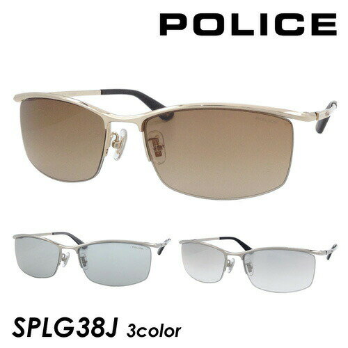 POLICE ݥꥹ 󥰥饹 VOLTAGE SPLG38J col.08FF/583X/0579 59mm 糰 UVå 2023ǯ 3color