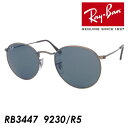 Ray-Ban Co TOX RB3447 col.9230/R5 50mm ROUND METAL ANTIQUED Eh^ AeB[N Ki ۏ؏t