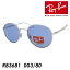 Ray-Ban 쥤Х 󥰥饹 RB3681 003/80 50mm 糰 UVå  ݾڽդ