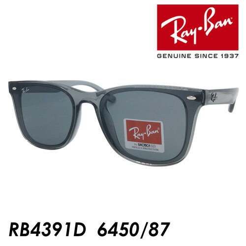 Ray-Ban 쥤Х 󥰥饹 RB4391D 6450/87 65mm 糰 UVå  ݾڽ