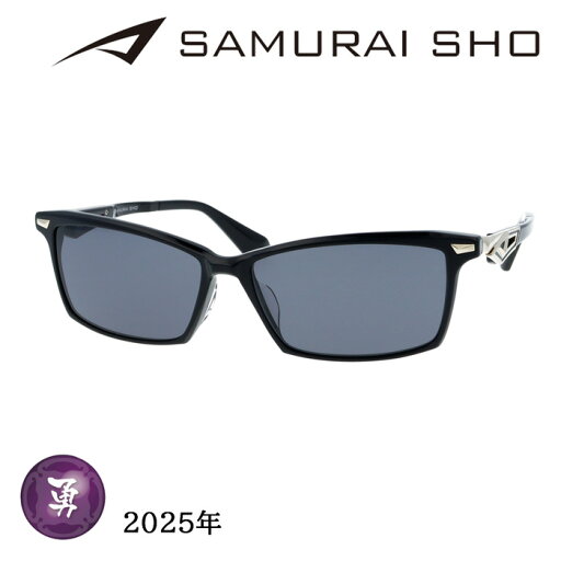 SAMURAI SHO サムライショウ サングラス SS-Y331 col.2 59mm ブラック サムライ翔 紫外線 UVカット 2025 年 SAMURAI SHO サムライショウ サングラス SS-Y331 col.2 59mm ブラック サムライ翔 紫外線 UVカット 2025 年