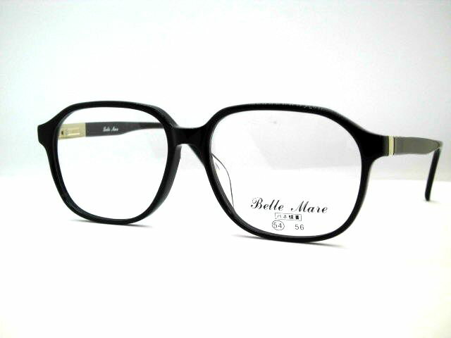 セルウエリントンメガネフレーム［日本製］シンプルな四角眼鏡　ベルマーレ　BelleMare・930
