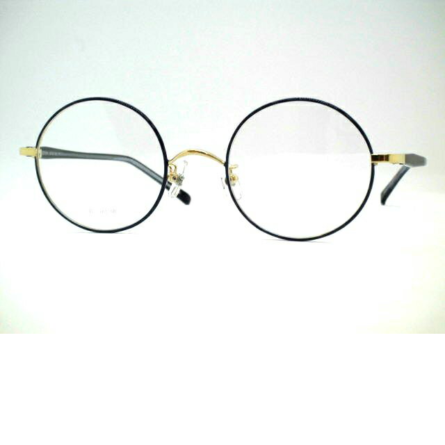 日本製 軽量チタン眼鏡 七宝大きい丸メガネ 大きめ丸めがね アミパリ AMIPARIS TC5163L