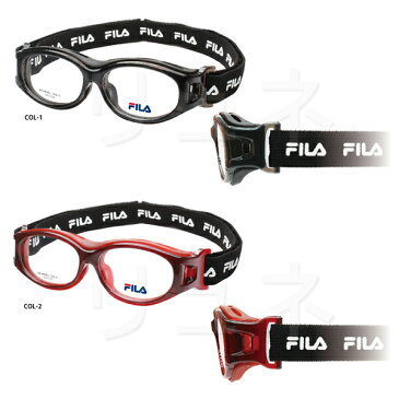 【送料無料】FILA スポーツ用保護メガネ　SF4806J　（51サイズ）度付き対応スポーツフレーム（ゴーグルタイプ）　薄型レンズ付 子供用メガネ