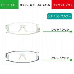 Nannini(ナンニーニ)薄型リーディンググラスコンパクトグラス