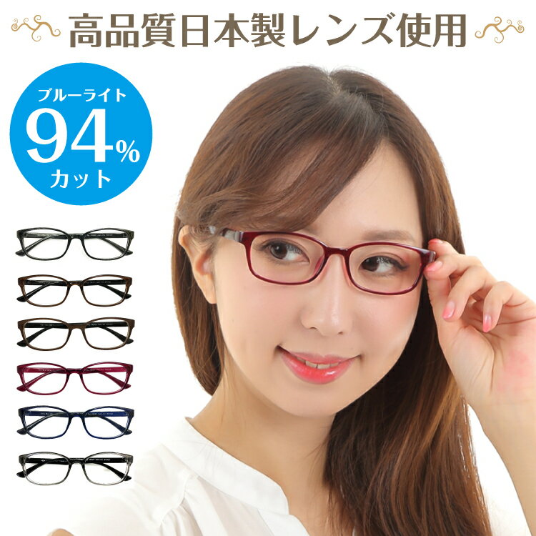 スーパーブルーライトカット 老眼鏡 ブルーライトカット 94% ルテイン保護 ウエリントン スクエア 形状記憶 リーディンググラス シニアグラス 軽量 フレーム 老眼 軽い レディース メンズ 男性 女性 パソコンメガネ PC スマホ クリア UV420 UVカット 紫外線カット おしゃれ