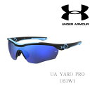 Under armour UA YARDPRO D51/W1 アンダーアーマーサングラス スポーツサングラス ベースボールサングラス ハイスペックレンズ ミラーレンズ ブルーミラーレンズ ランニング サイクリング アウトドアサングラス 軽量サングラス ユニセックス メンズ レディース(4)