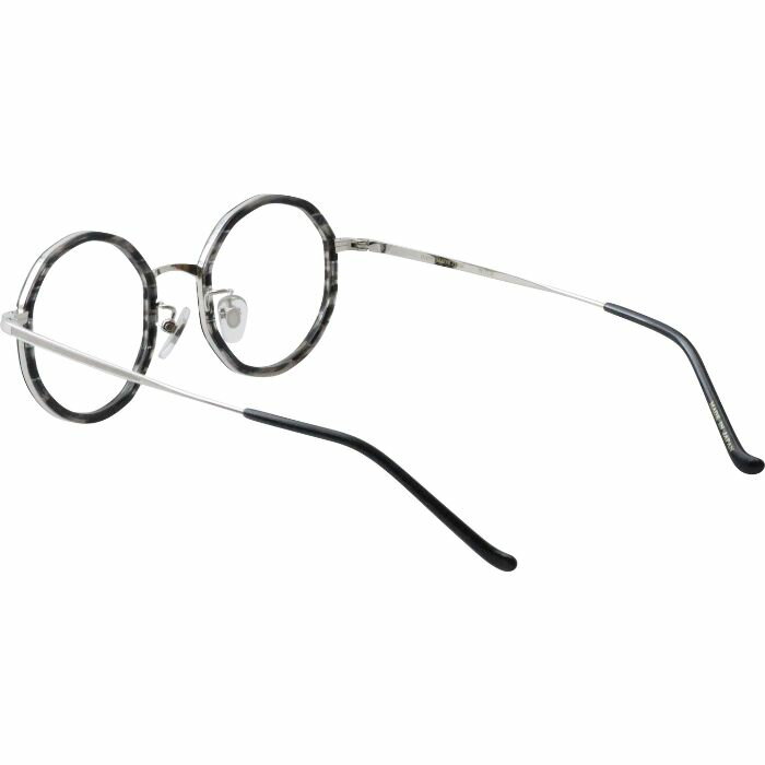 レディース 女性 丸メガネ 丸眼鏡 丸 メガネ 眼鏡 ラウンド 鯖江 国産 日本製 HAND MADE ITEM H-3120 8 45