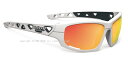 RUDYPROJECT、AIRGRIPルディプロジェクト・エアグリップサングラス・ホワイトグロス マルチレーザーオレンジレンズ(4)