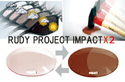 RUDY PROJECT SYNFORMルディプロジェクト スポーツサングラス シンフォーム インパクトX2調光レーザーブラウンスペアレンズ