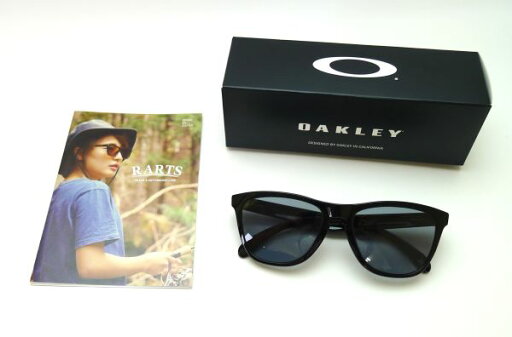OAKLEY(オークリー)× RARTS(アーツ) Frogskins RX(A) Polished Black / RARTS(アーツ) ラグナブルー 裏面マルチ OAKLEY(オークリー)× RARTS(アーツ) Frogskins RX(A) Polished Black / RARTS(アーツ) ラグナブルー 裏面マルチ