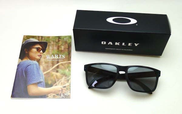 OAKLEY（オークリー）× RARTS（アーツ） HOLBROOK RX(A) Matte Black Camo / RARTS（アーツ） ラグナブルー 裏面マルチ