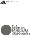 adidas スポーツサングラス kumacross harfrim a421専用スペアレンズ グレイ(左右1組)