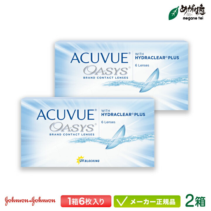 【最大2000円クーポン 】アキュビューオアシス 2箱セット (2week ジョンソンエンドジョンソン 2週間使..