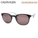 Calvin Klein　カルバンクラインサングラス　CK24529SLB　003　ブラック　セル　鼻パットつき　メンズ　レディース　UVカット　ケース付　【最短発送】