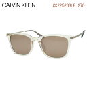 Calvin Klein　カルバンクラインサングラス　CK22523SLB　270　スケルトンベージュ　セル　メンズ　レディース　UVカット　ケース付　【最短発送】