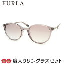 【FURLA】フルラ度入りサングラスセット（度付きサングラス）SFU651J　0VB9　スケルトンパープル　度付き　度なし　51サイズ