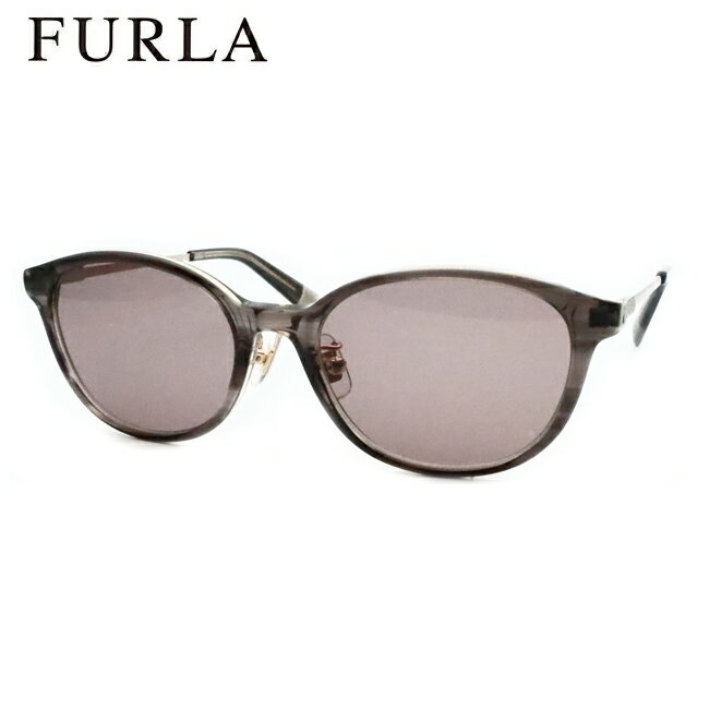 【FURLA】フルラサングラス SFU850J 06BZ スケルトングレーササ 52サイズ セル 鼻パットつき 【最短発送】