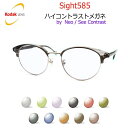 Kodak Sight585 ハイコントラストサングラス アイリス IRIS CR-6003 1 スケルトングレー 50サイズ フルメタル 防眩 まぶしさ対策 【度なし完成品】 コダック社 NeoContrast/SeeContrastベースのアクティブレンズ サイト585(4)