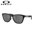 【OAKLEY】オークリー度入りサングラスセット(度付きサングラス)9284A 08 【55サイズ】 マットブラック フロッグスキンレンジ FROGSKINS ...
